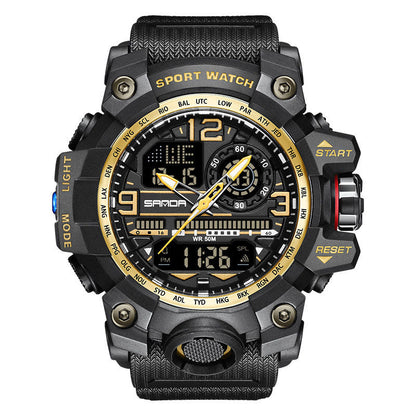 ⌚ 54% OFF NOW! 💦 Men's Multifunctional Waterproof Luminous Watch – 50M, Shockproof & Night Vision 🌃