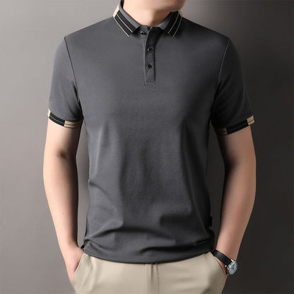 🔥Special Offer with Purchase🔥Men's Lightweight Short Sleeve Collared Shirt👔