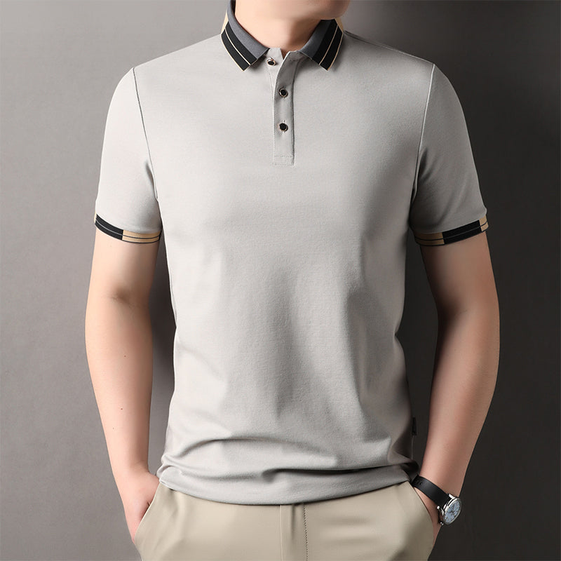 🔥Special Offer with Purchase🔥Men's Lightweight Short Sleeve Collared Shirt👔