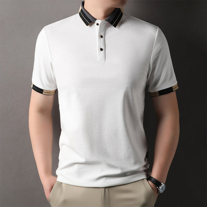 🔥Special Offer with Purchase🔥Men's Lightweight Short Sleeve Collared Shirt👔