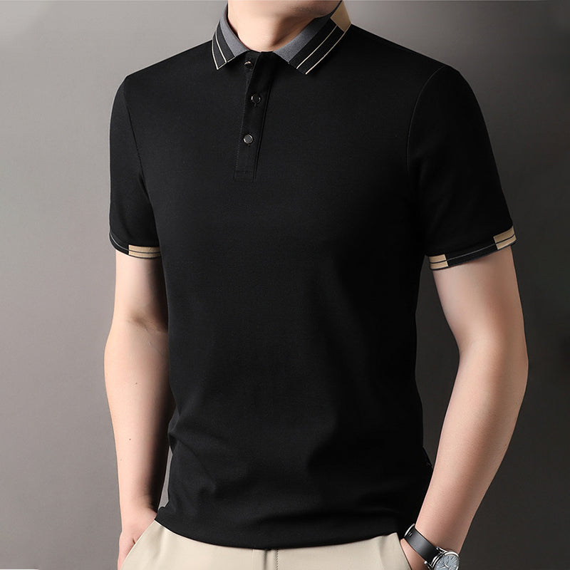 🔥Special Offer with Purchase🔥Men's Lightweight Short Sleeve Collared Shirt👔
