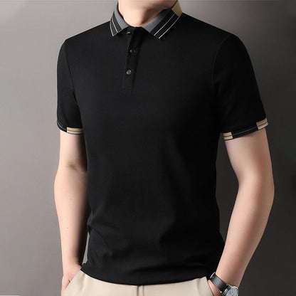 🔥Special Offer with Purchase🔥Men's Lightweight Short Sleeve Collared Shirt👔