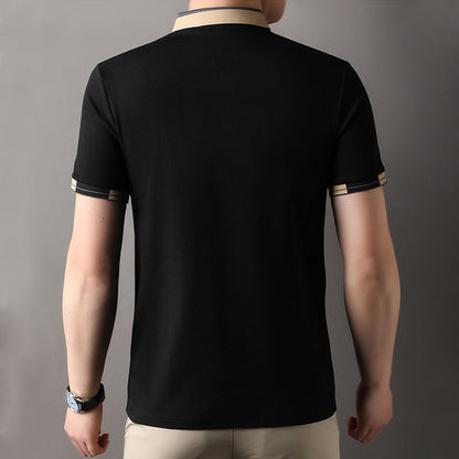 🔥Special Offer with Purchase🔥Men's Lightweight Short Sleeve Collared Shirt👔