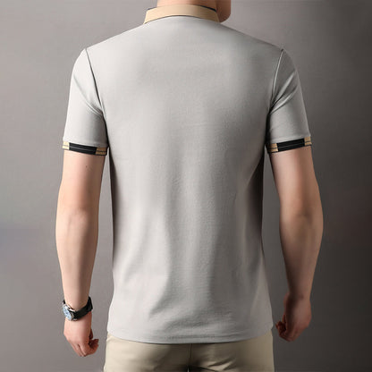 🔥Special Offer with Purchase🔥Men's Lightweight Short Sleeve Collared Shirt👔