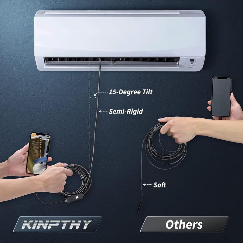 📱🔍 49% OFF! Waterproof HD Endoscope Camera – 200W HD, 8mm probe. Type-C/Micro/Lightning – plug & play with 99% phones. Ideal for tight spaces! 🔌✨