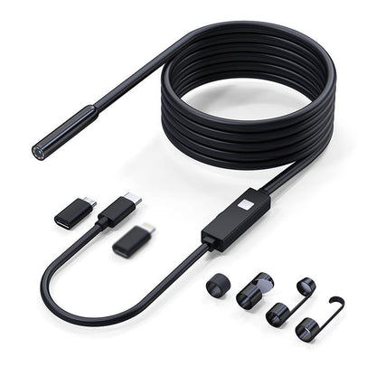 📱🔍 49% OFF! Waterproof HD Endoscope Camera – 200W HD, 8mm probe. Type-C/Micro/Lightning – plug & play with 99% phones. Ideal for tight spaces! 🔌✨