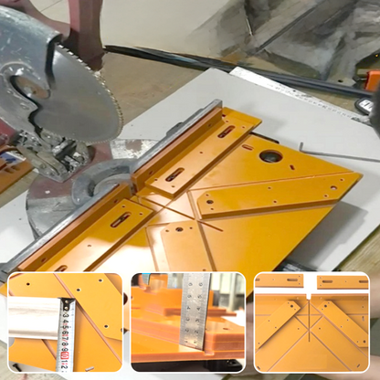 45-Degree Angle Cutting Guide for Door and Window Frame Trim