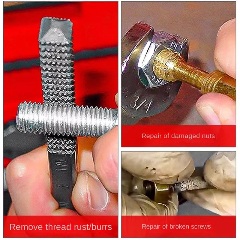 🔩Nut Screw Thread Repair Tool Set🧰