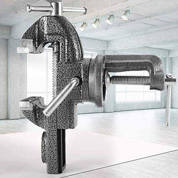 📢📢 49% OFF !! ⏰ Heavy-Duty Mini Universal Bench Vice – Compact, Clamp-On & Perfect for Workshops, Garages & DIY Projects 🔧✨