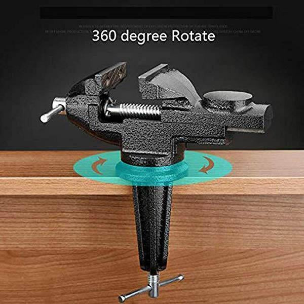 📢📢 49% OFF !! ⏰ Heavy-Duty Mini Universal Bench Vice – Compact, Clamp-On & Perfect for Workshops, Garages & DIY Projects 🔧✨