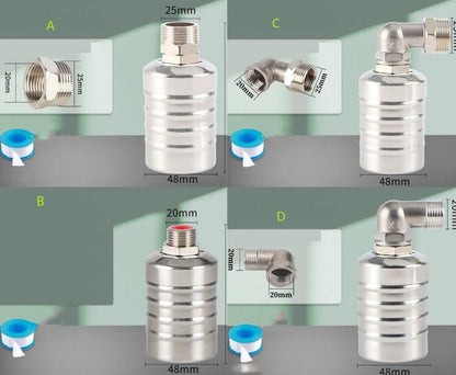 🎁2026 New Arrivals 49% OFF💥304 Stainless Steel Water Level Control Float Valve – Auto Shut-Off, No Electricity, Rust-Proof 💧