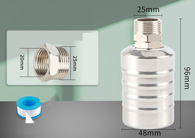 🎁2026 New Arrivals 49% OFF💥304 Stainless Steel Water Level Control Float Valve – Auto Shut-Off, No Electricity, Rust-Proof 💧