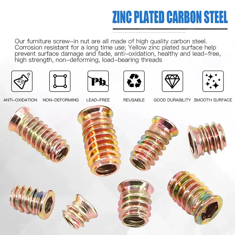 188 PCS Hexagon Socket Nuts Set