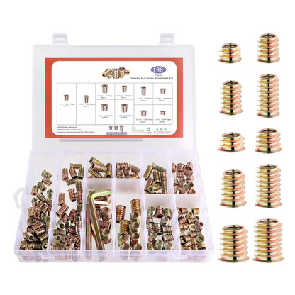188 PCS Hexagon Socket Nuts Set
