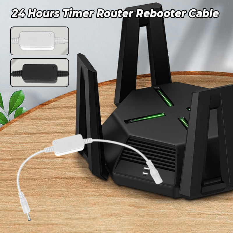 ⏳Limited stock available 49% OFF⏰ 24 Hours Timer Router Rebooter Cable📡