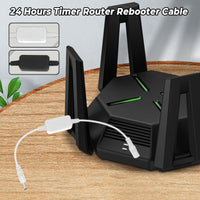 ⏳Limited stock available 49% OFF⏰ 24 Hours Timer Router Rebooter Cable📡