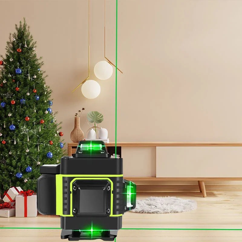 📢📢49% OFF !! ⏰16 Lines Green Light Laser Level Self Leveling Tool🎉