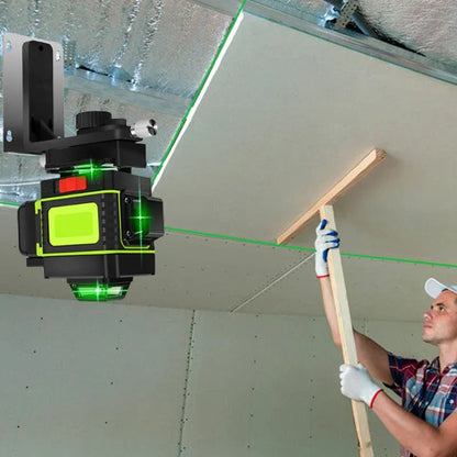 📢📢49% OFF !! ⏰16 Lines Green Light Laser Level Self Leveling Tool🎉
