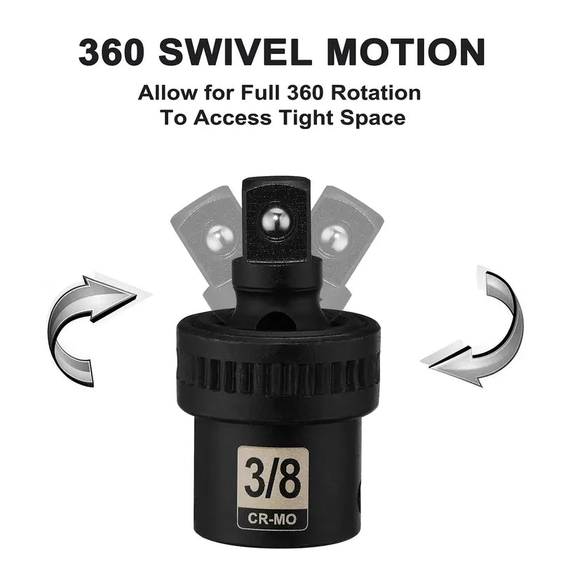 49-Piece Drive Impact Socket Set