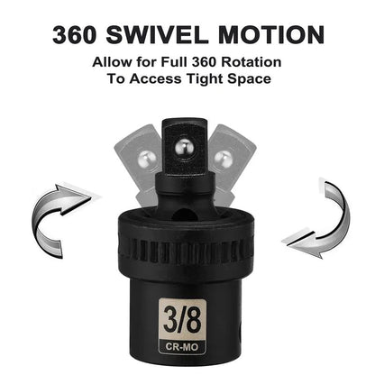 49-Piece Drive Impact Socket Set