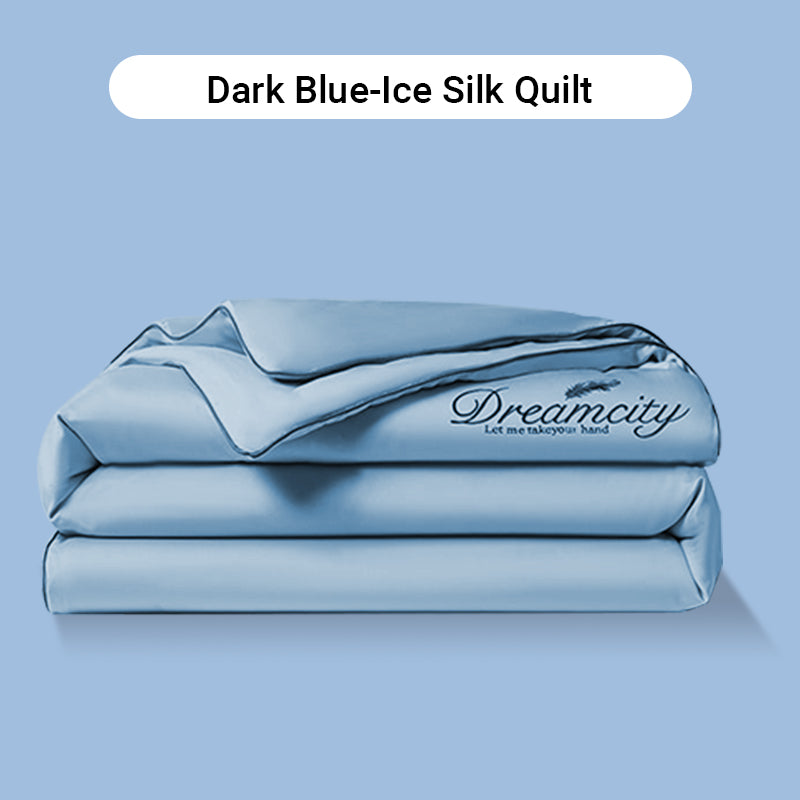 ✨Get Ready For Summer🛏️ Summer Simple Ice Silk Quilt❄️