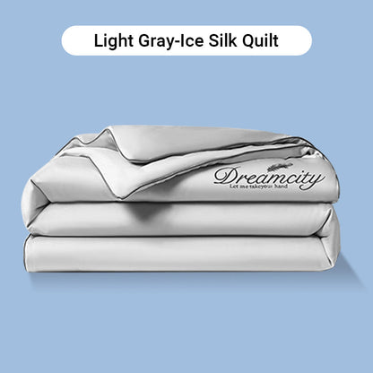 ✨Get Ready For Summer🛏️ Summer Simple Ice Silk Quilt❄️