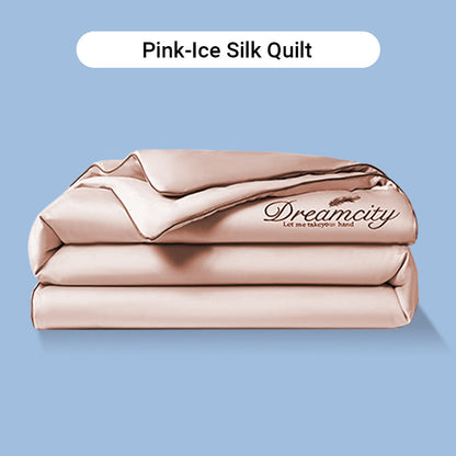 ✨Get Ready For Summer🛏️ Summer Simple Ice Silk Quilt❄️