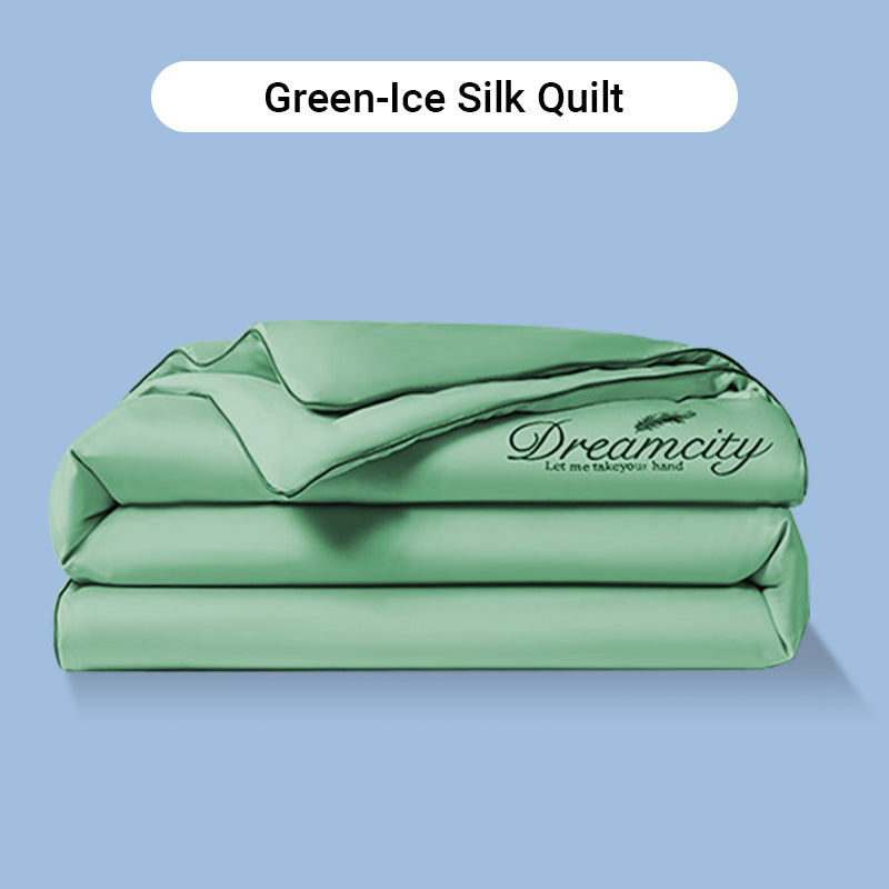 ✨Get Ready For Summer🛏️ Summer Simple Ice Silk Quilt❄️