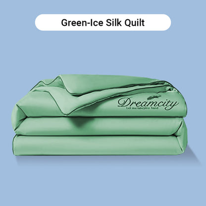 ✨Get Ready For Summer🛏️ Summer Simple Ice Silk Quilt❄️