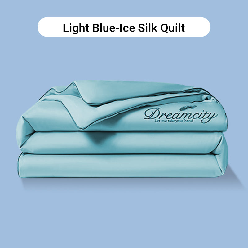 ✨Get Ready For Summer🛏️ Summer Simple Ice Silk Quilt❄️