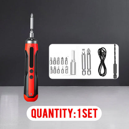 Multifunction Rechargeable Electric Screwdriver Set