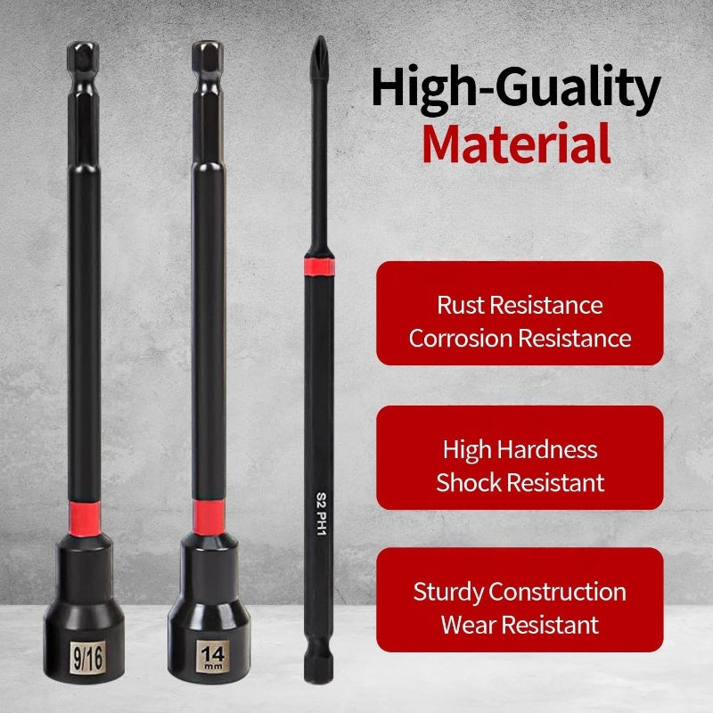 16-Piece Magnetic Nut Driver Set