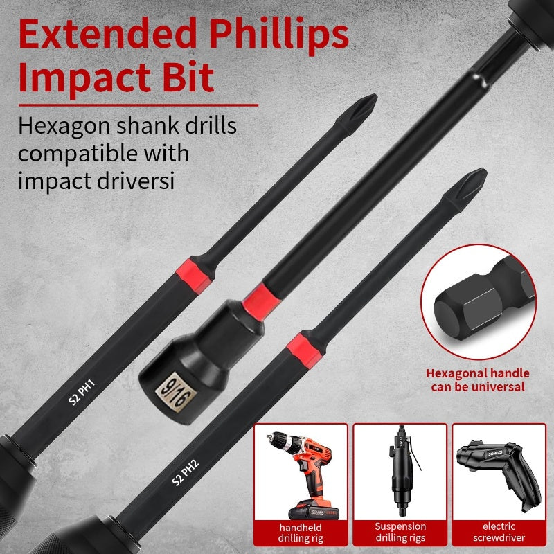 16-Piece Magnetic Nut Driver Set