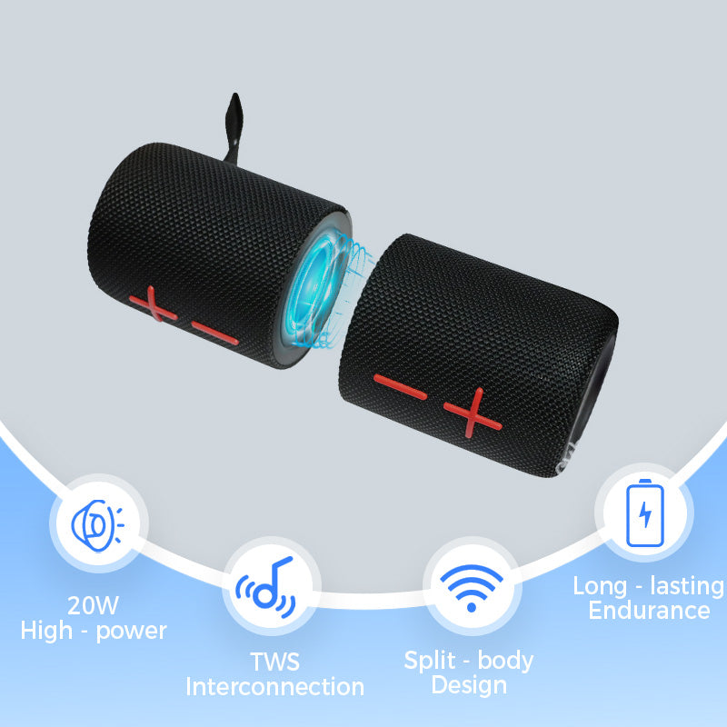 🎁 Hot Sale 49% OFF 🔥 2 in 1 Magnetic Dual Splittable Bluetooth Speaker