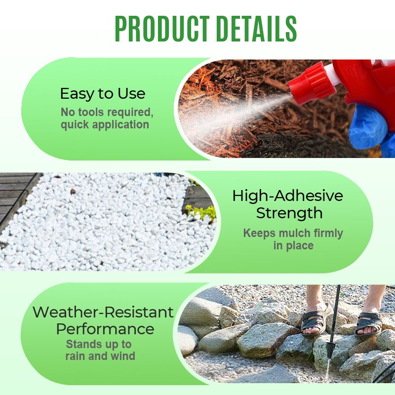 ⏳Time-limited Special Sale 47% OFF⏰Quick-Drying Sticky Landscape Adhesive- Strong hold & easy application 🎨