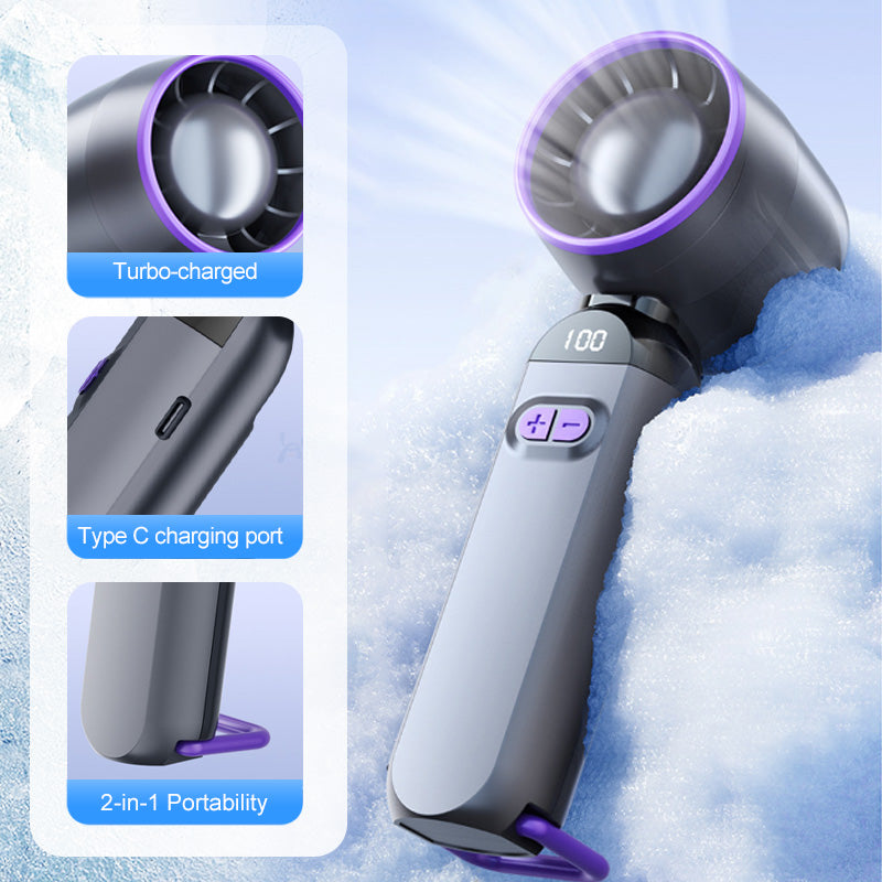 ⏰Limited-time offer🔥🔥Portable Handheld Turbo Fan💨