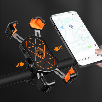 🚴‍♂️ LAST DAY 50% OFF! ✨ Universal Bike Phone Holder - 360° Rotation with Shockproof Silicone Grip for Secure Cycling & Outdoor Navigation 📱🔒