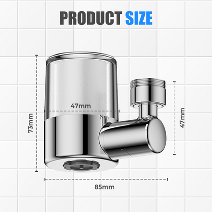 🔥 NEW! 720° Swivel Faucet Filter Nozzle Set: Clean water and perfect spray in one! 💦✨