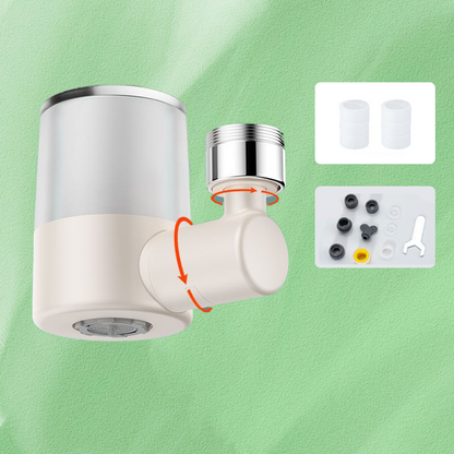 🔥 NEW! 720° Swivel Faucet Filter Nozzle Set: Clean water and perfect spray in one! 💦✨
