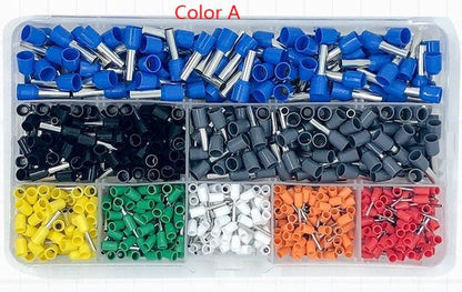 🔥40% OFF! Ratchet Tubular Terminal Crimper Set – 800 Insulated Terminals + Auto-Adjusting Pliers for Fast, Professional Wiring in 3 Seconds! ⚡🛠️