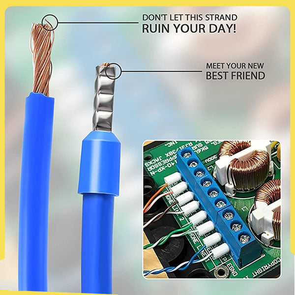 🔥40% OFF! Ratchet Tubular Terminal Crimper Set – 800 Insulated Terminals + Auto-Adjusting Pliers for Fast, Professional Wiring in 3 Seconds! ⚡🛠️