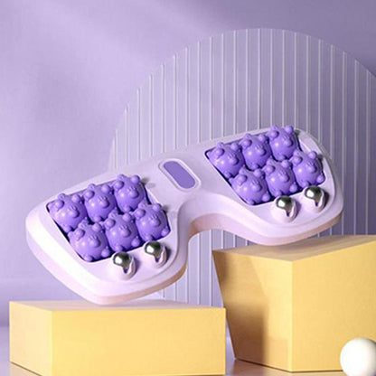 ⏰Hot Sale💜Portable Dual Foot Massage Roller🦶