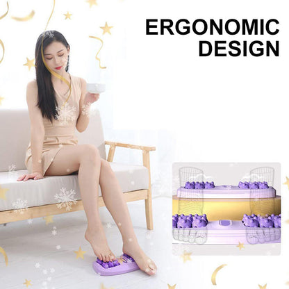⏰Hot Sale💜Portable Dual Foot Massage Roller🦶
