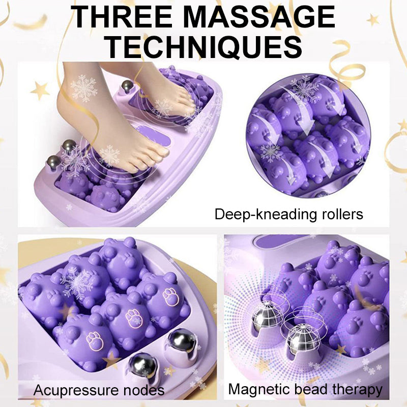 ⏰Hot Sale💜Portable Dual Foot Massage Roller🦶