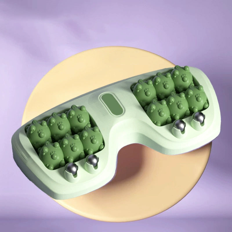 ⏰Hot Sale💜Portable Dual Foot Massage Roller🦶