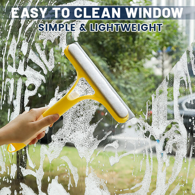 🧼 49% OFF NOW! 💧 3 in 1 Window Cleaning Tool – Spray, Scrub & Wipe, Streak-Free, Multi-Surface ✨