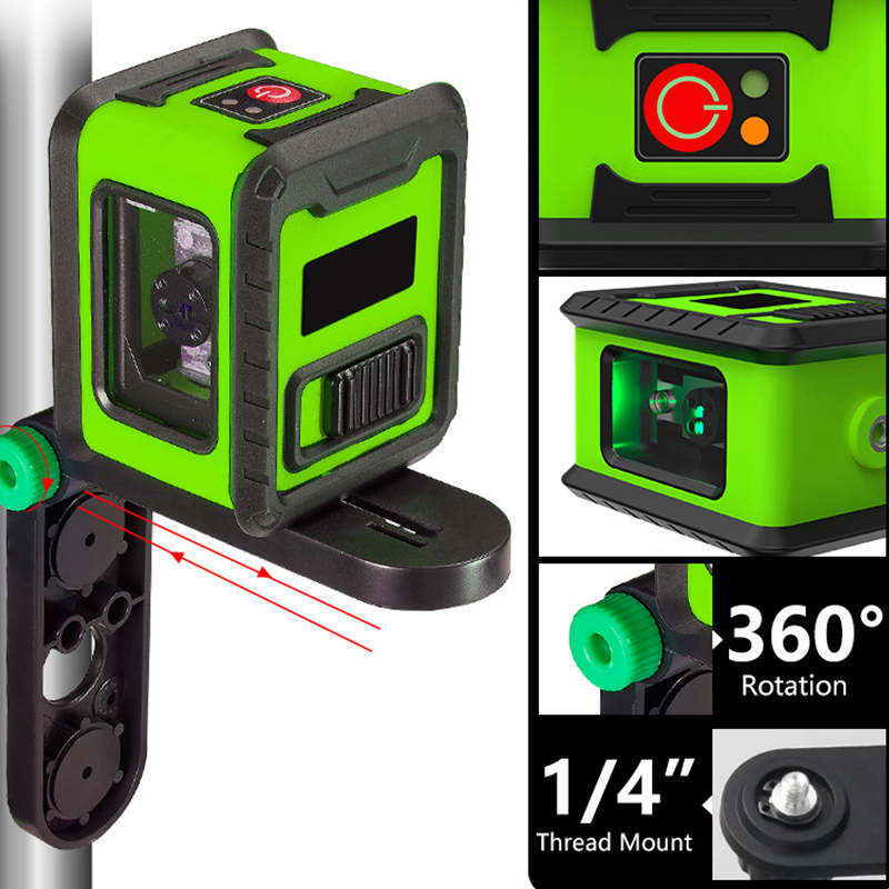 🔥40% Off & Free Shipping🔧Mini Cross Line High Precision Laser Level✨