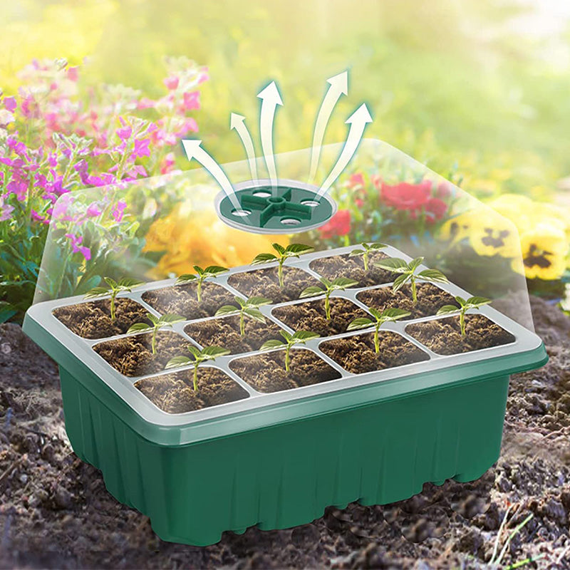 ⏰Limited offer 49% Discount🔥Seed Starter Trays with Grow Light