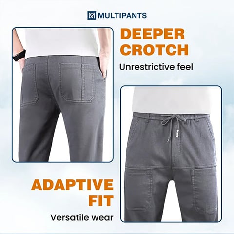🎁Hot Sale 49% OFF🏆MultiPants – High Stretch Multi-pocket Durable Cargo Pants1