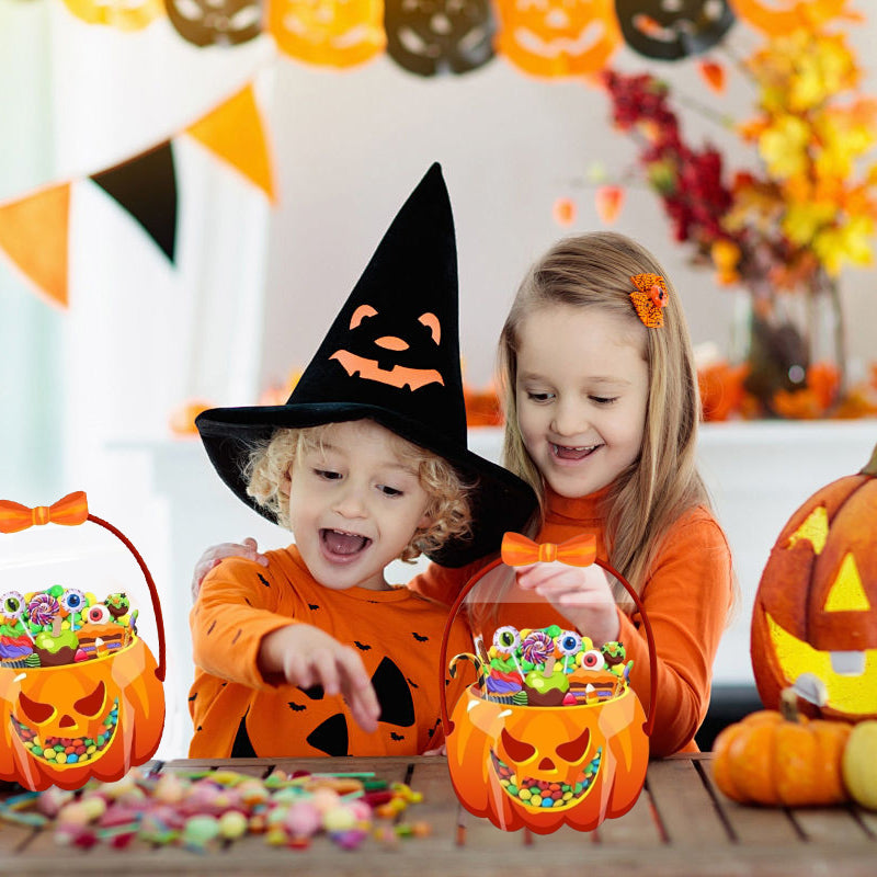 🎃LIMITED-TIME 49% OFF🍬50K+ SOLD👻 Halloween Treat Bags – Pumpkin Design, Resealable Zipper – Easy Carry Handle – 10-Pack – Ideal for Trick-or-Treat & Parties! 🛡️💨